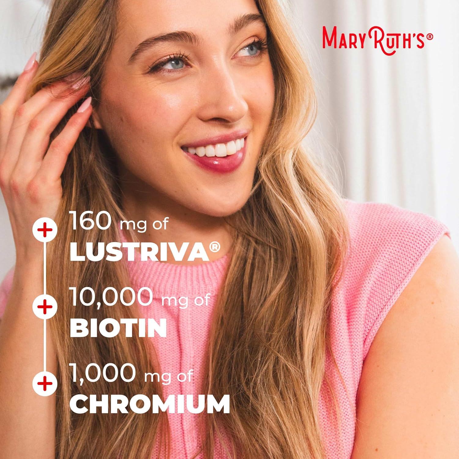 MaryRuth's — Lustriva, biotin and chromium: key ingredients