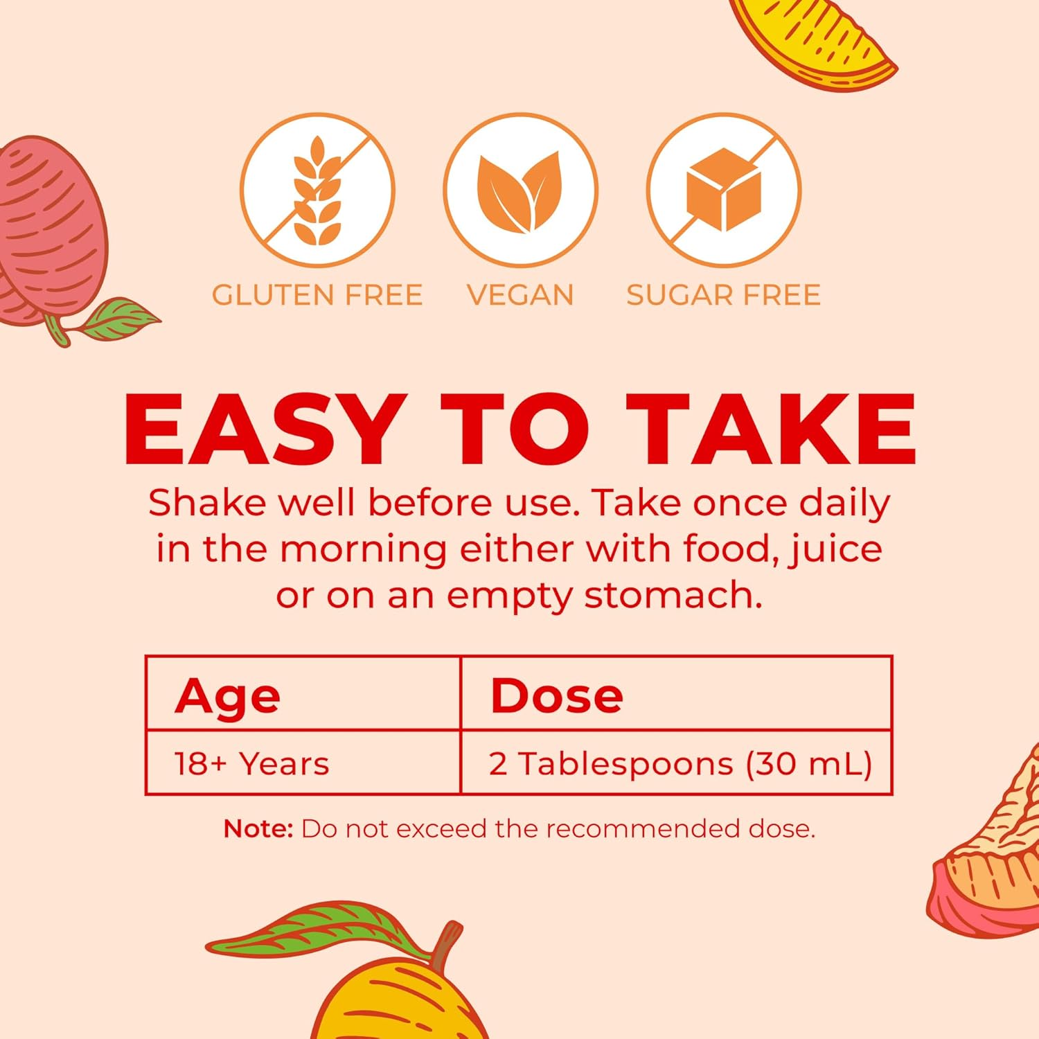 MaryRuth's — Easy To Take: gluten free, vegan, sugar free